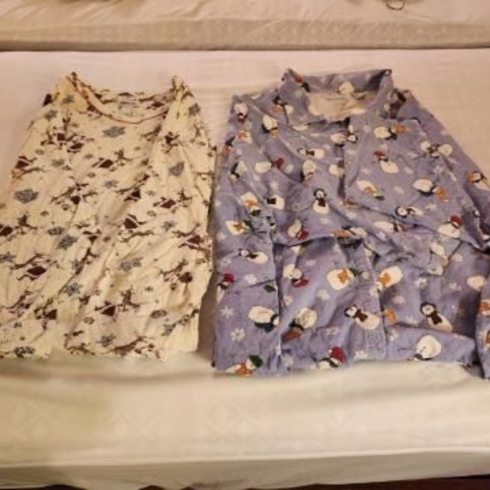 Flannel nightgowns